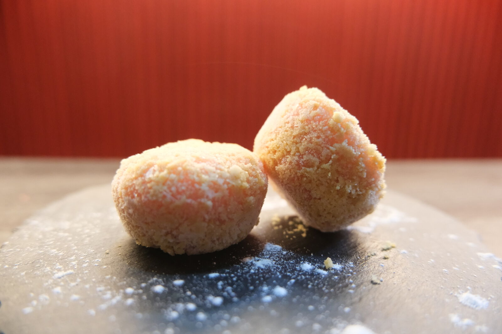 Mochi de tarta de queso